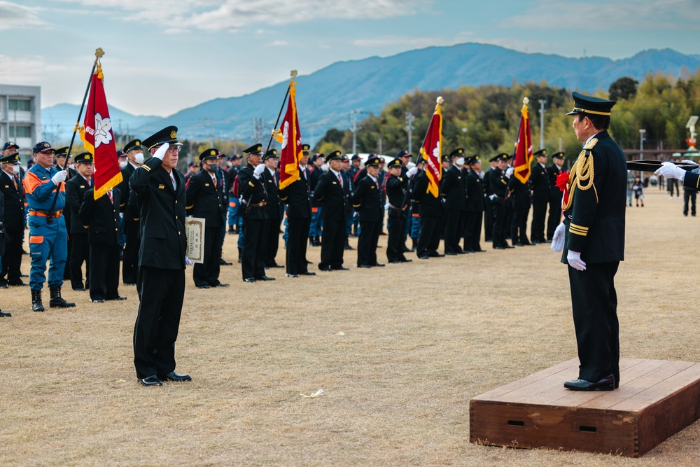 Iwakuni Fire Department Hosts New Year’s Parade