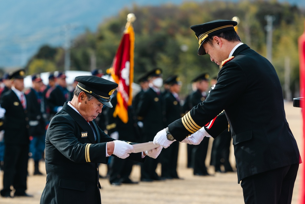 Iwakuni Fire Department Hosts New Year’s Parade