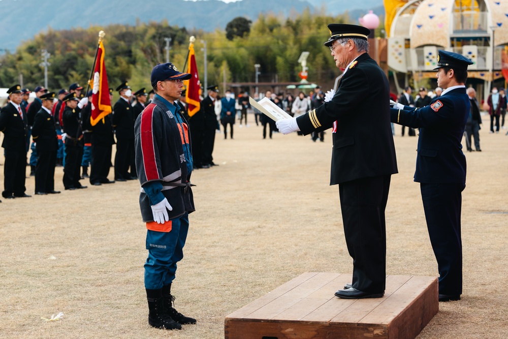 Iwakuni Fire Department Hosts New Year’s Parade