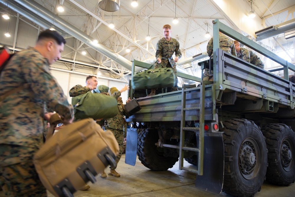 MAG-12 Marines arrive on the Korean Peninsula for Warrior Shield 24