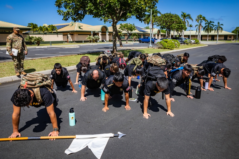 Hawaii's Future Soldiers Take Flight in Hawaii Army National Guard Recruit and Sustainment Program (RSP)