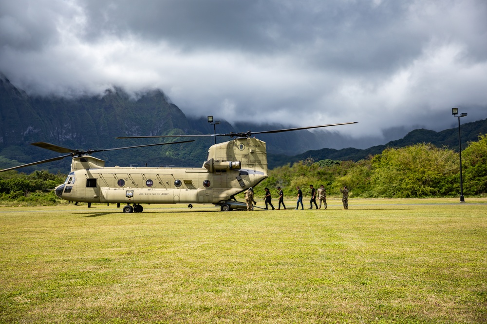 Hawaii's Future Soldiers Take Flight in Hawaii Army National Guard Recruit and Sustainment Program (RSP)