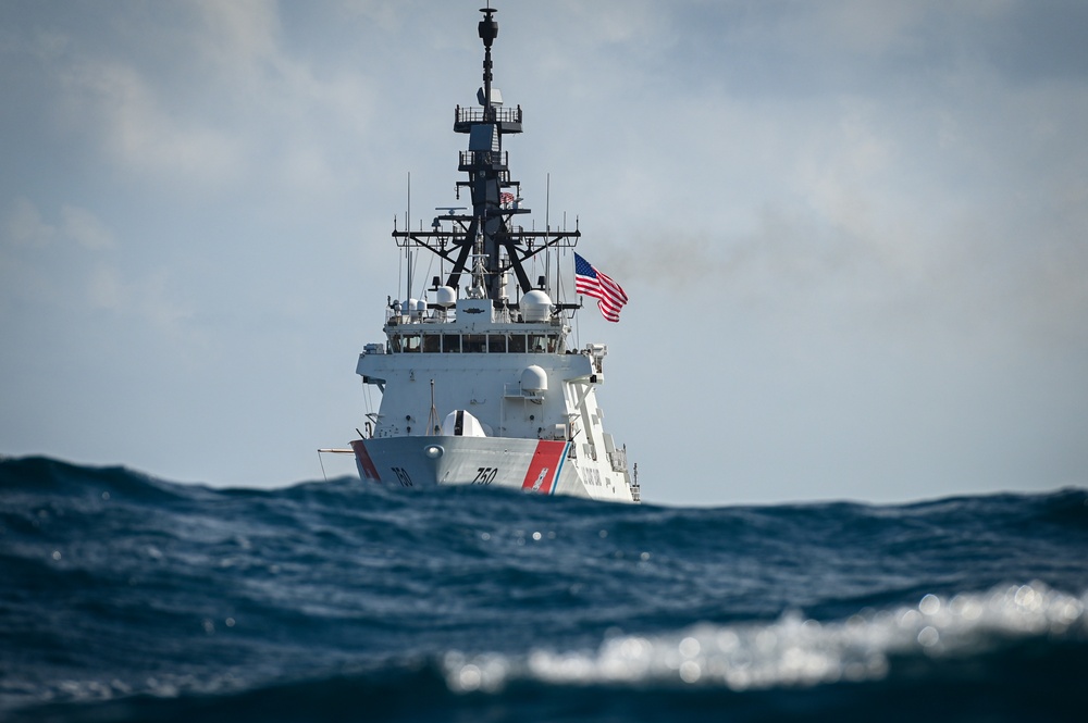 U.S. Coast Guard Cutter Bertholf completes joint Malacca Strait transit, engagements with Republic of Singapore Navy, Police Coast Guard, and Malaysia Maritime Enforcement Agency