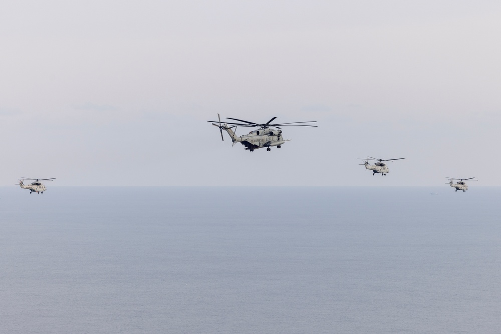 Warrior Shield 24 | MAG-36 Bilateral Formation Flight