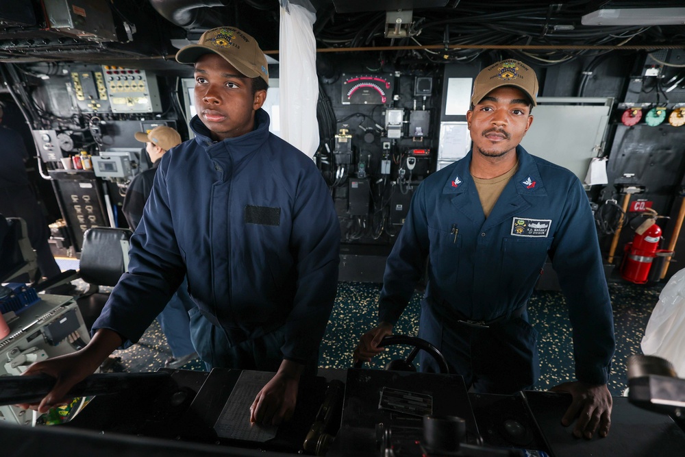 USS John Finn Conducts Taiwan Strait Transit