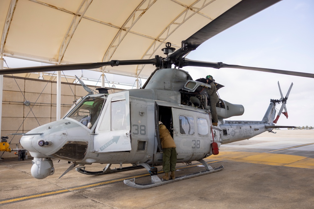 Warrior Shield 24 | HMLA-369 maintains aircraft