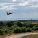Kenya Air Force pilot conducts a capabilities fly-by in an F-5E