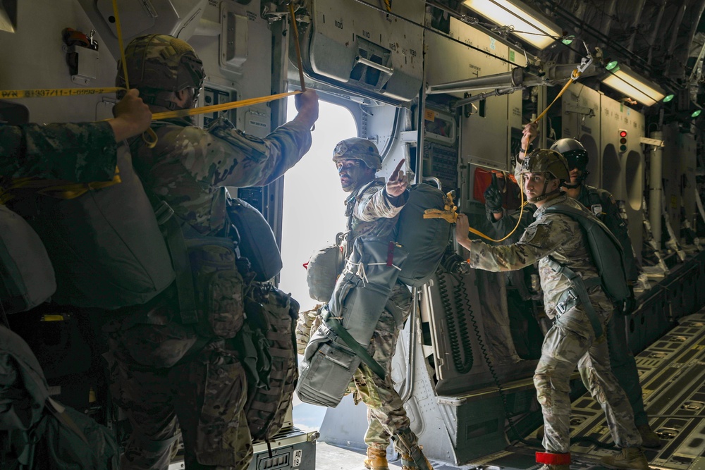 Strategic Airborne Operations training exercise during Cobra Gold 2024