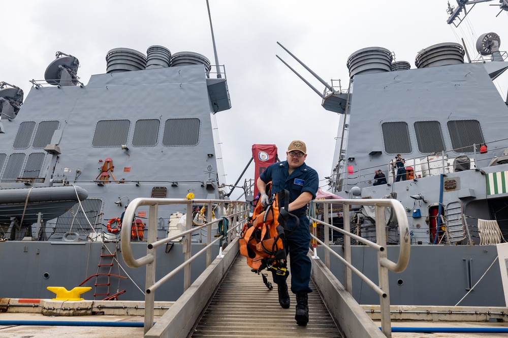 USS HIggins Final Battle Problem