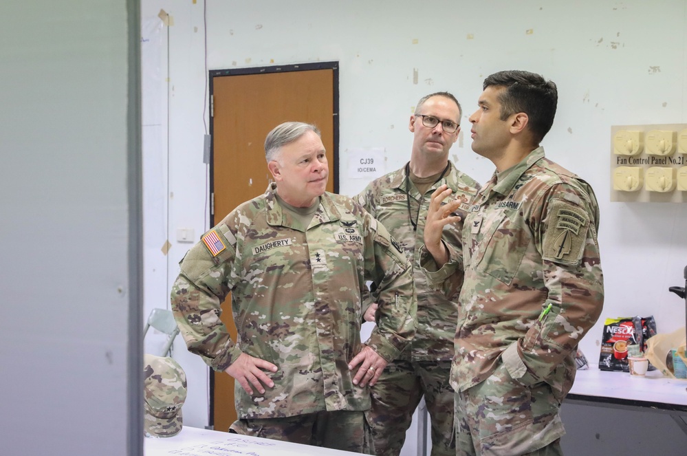Adjutant General of the Washington National Guard visits Cobra Gold 2024 Operations
