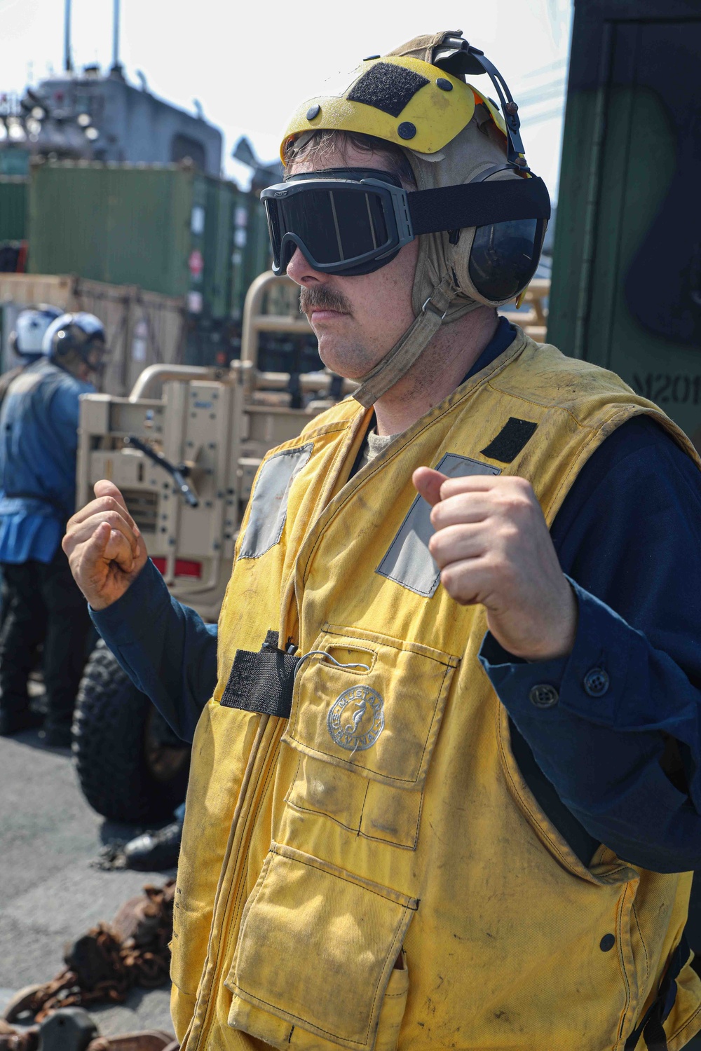 USS Carter Hall (LSD 50) Conducts Flight Operations, March 5, 2024