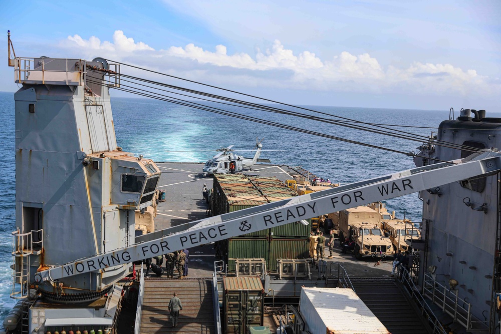 USS Carter Hall (LSD 50) Conducts Flight Operations, March 5, 2024