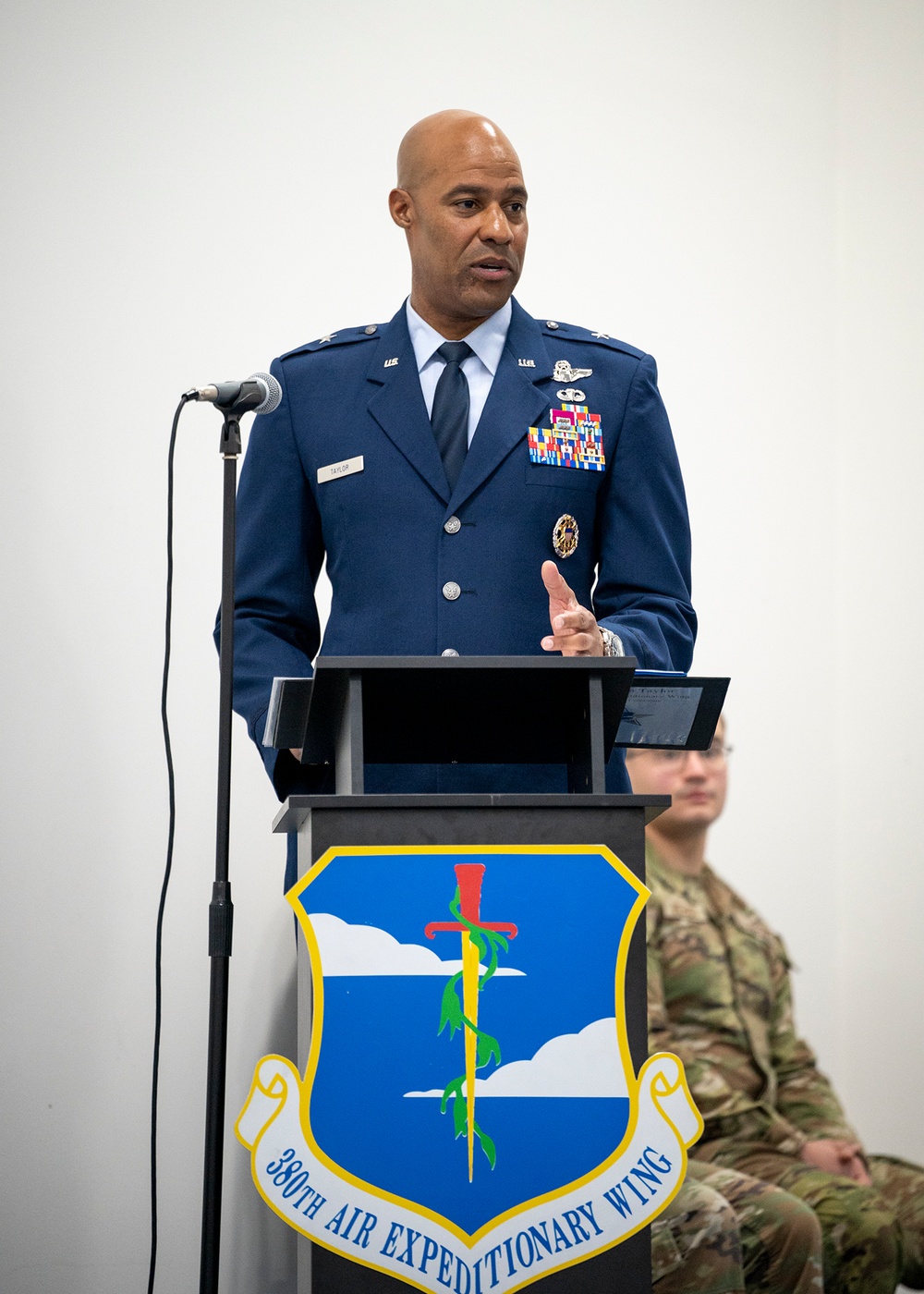 380 AEW commander promotes to Brigadier General