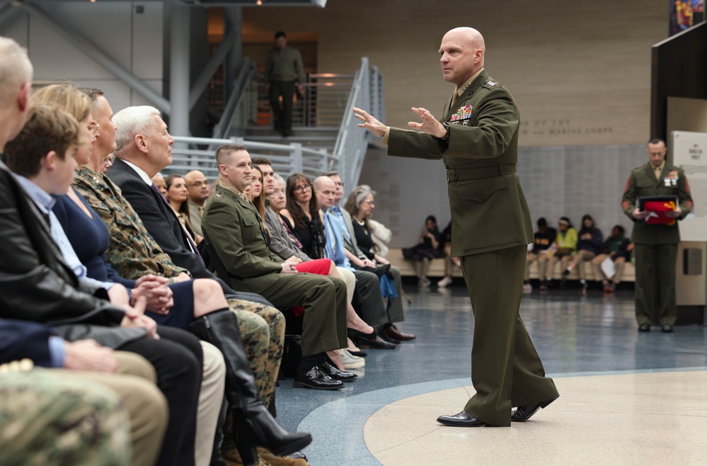 4th MARDIV commanding general Douglas K. Clark promotes to major general