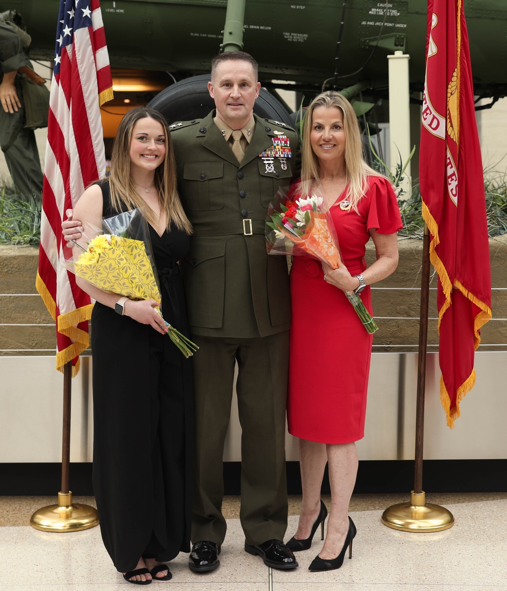 4th MARDIV commanding general Douglas K. Clark promotes to major general