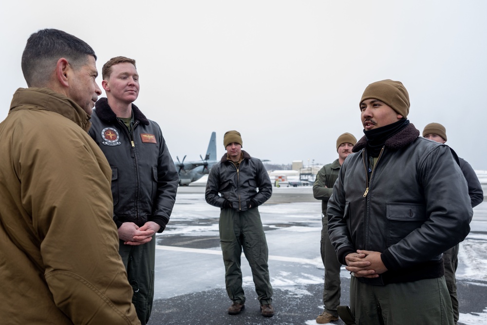 ARCTIC EDGE 2024: U.S. Marine Corps Maj. Gen. Kelliher attends Distinguished Visitor’s Day