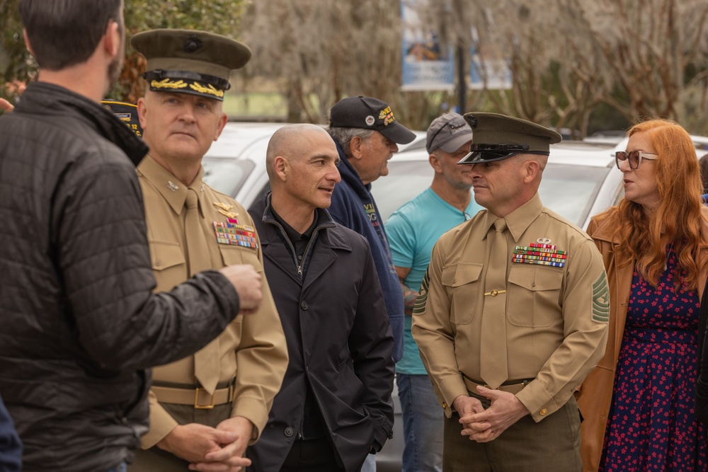 Town of Port Royal unveils 22 mph sign