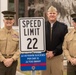 Town of Port Royal unveils 22 mph sign