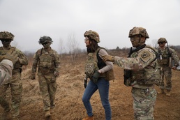 U.S. Ambassador Nathalie Rayes Engages with 173rd Airborne Brigade at Croatian Base