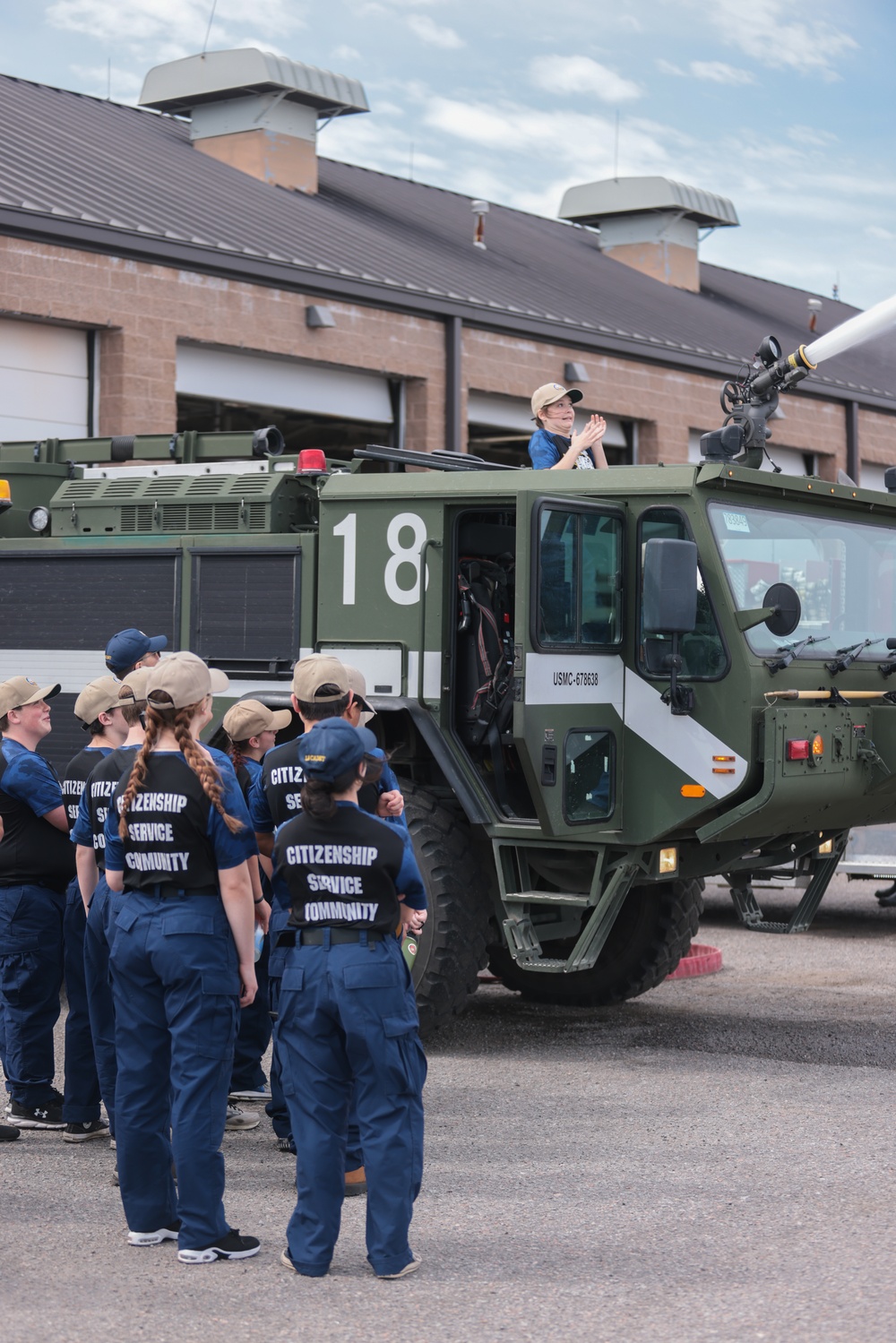 Silver Bluff's JROTC tours MCAS Beaufort
