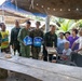 Cobra Gold 24; Leadership from ENCAP site 5 visit the Village Elder