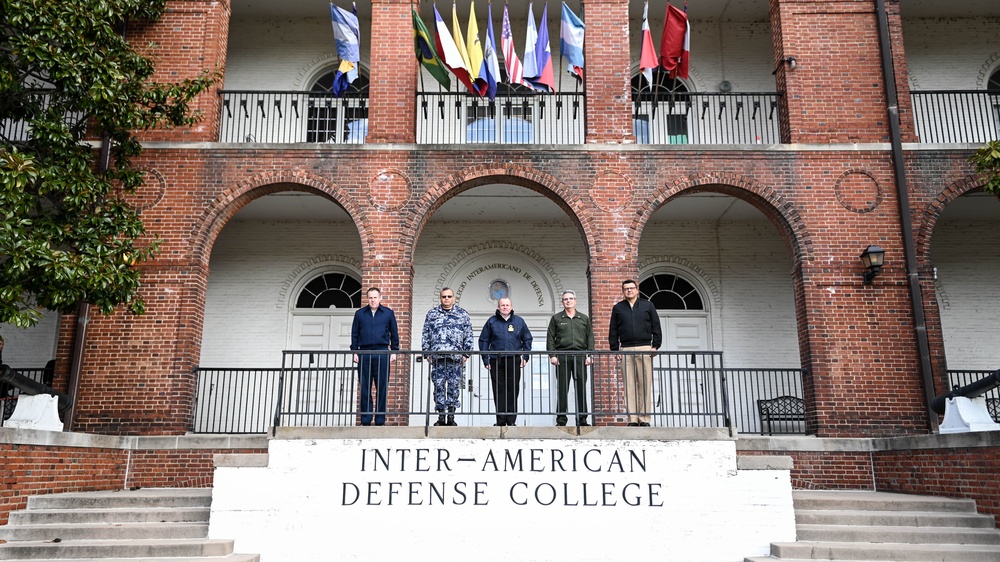 SOUTHCOM J5 Deputy Director for Allied Integration Visits the IADC