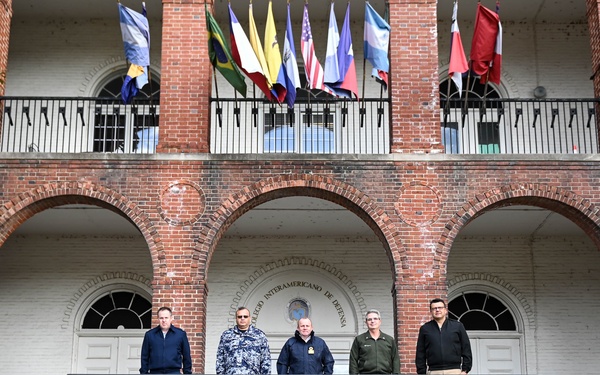 SOUTHCOM J5 Deputy Director for Allied Integration Visits the IADC
