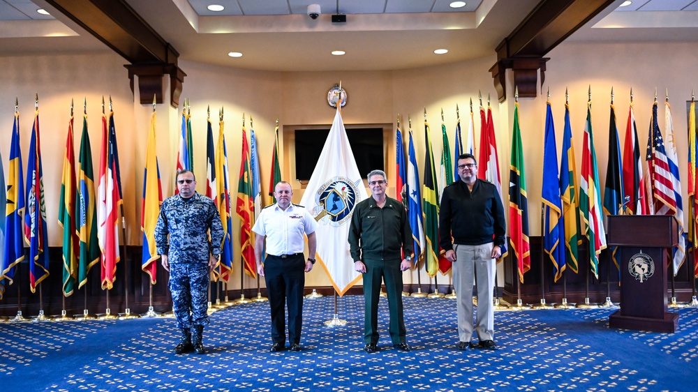 SOUTHCOM J5 Deputy Director for Allied Integration Visits the IADC