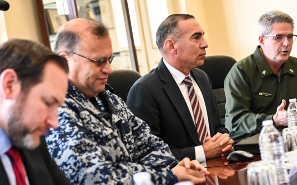 SOUTHCOM J5 Deputy Director for Allied Integration Visits the IADC