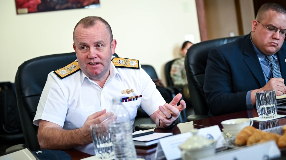 SOUTHCOM J5 Deputy Director for Allied Integration Visits the IADC