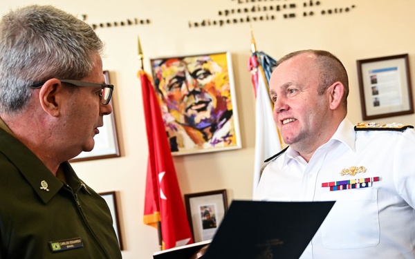 SOUTHCOM J5 Deputy Director for Allied Integration Visits the IADC