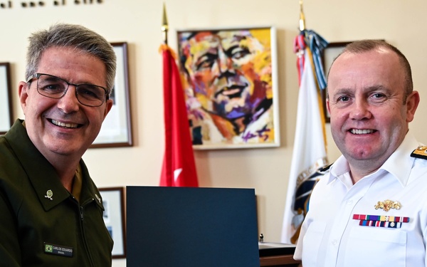 SOUTHCOM J5 Deputy Director for Allied Integration Visits the IADC