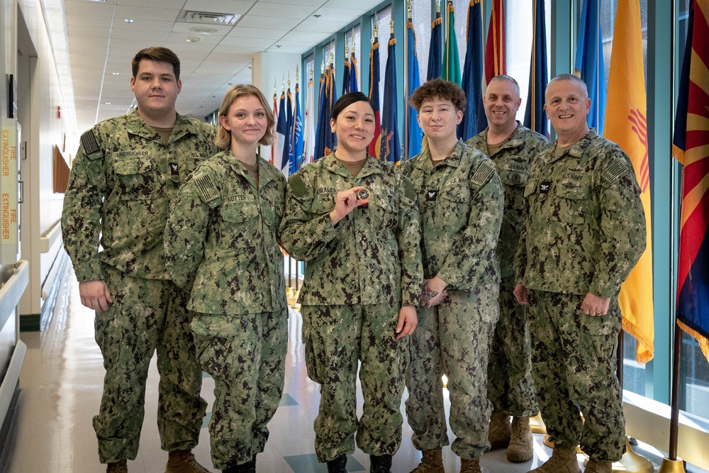 Cherry Point Corpsman Presented Commander’s Coin