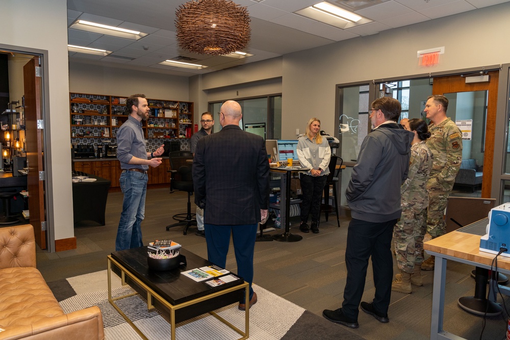 81st Training Wing Leadership visits the University of Southern Mississippi