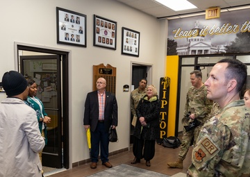 81st Training Wing Leadership visits the University of Southern Mississippi