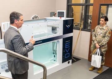 81st Training Wing Leadership visits the University of Southern Mississippi