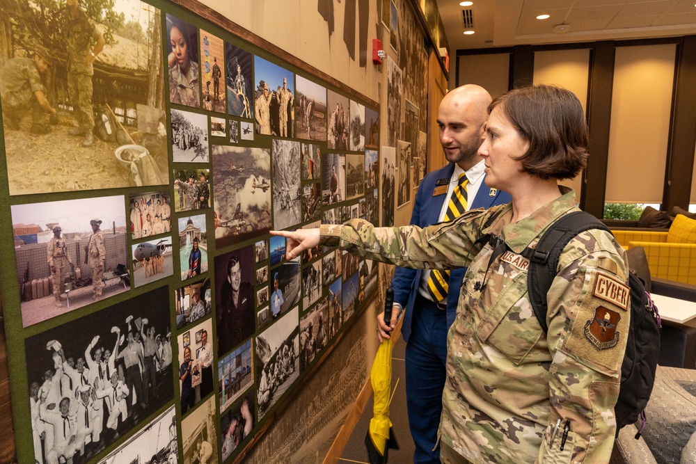 81st Training Wing Leadership visits the University of Southern Mississippi