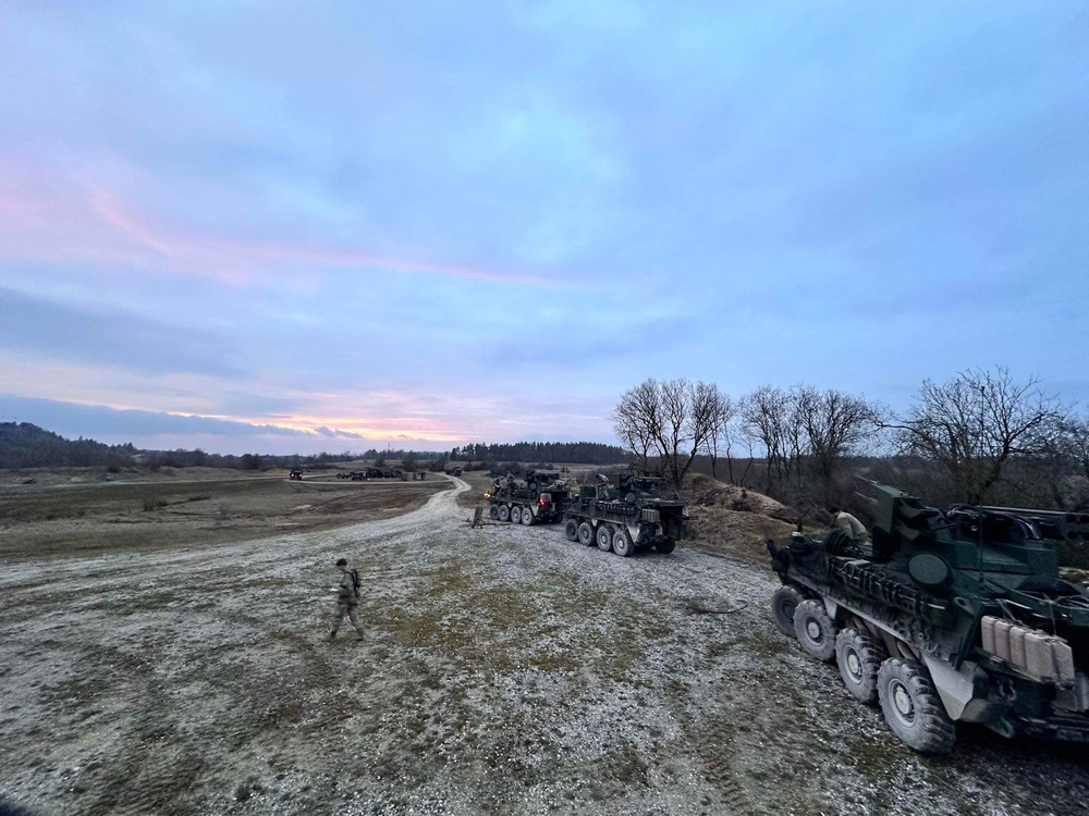 5-4 ADA Maneuver Short Range Air Defense Stryker FTX