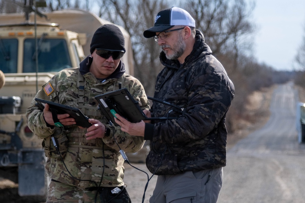 10th Mountain Division TRV 150 training