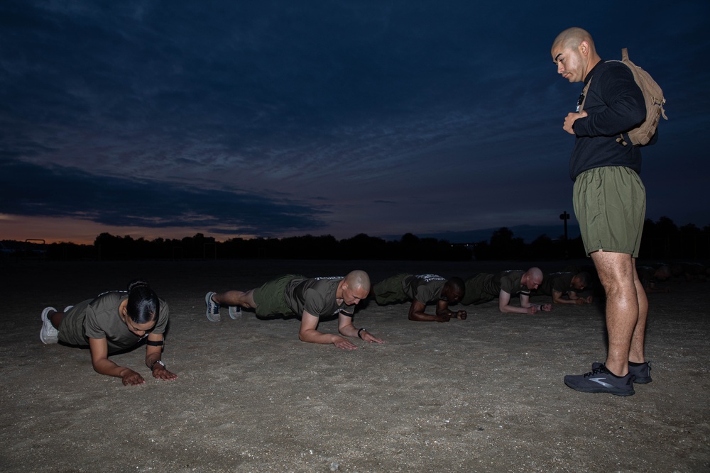 Drill Instructor School PFT