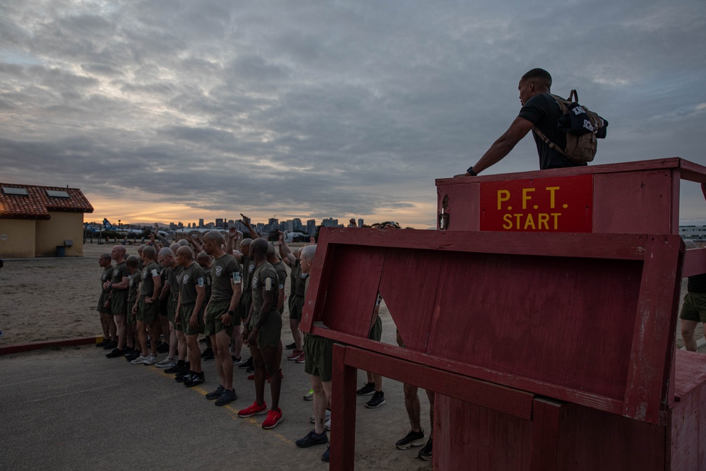 Drill Instructor School PFT