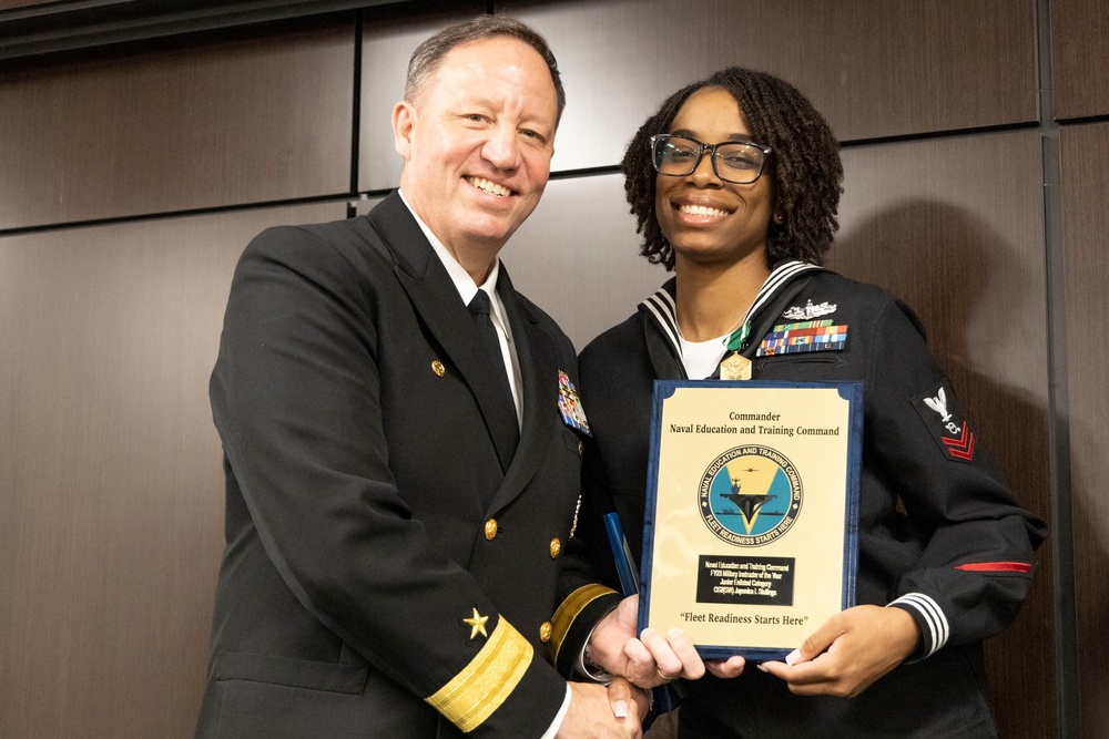 Naval Education and Training Command Recognizes its 2023 Military Instructors of the Year