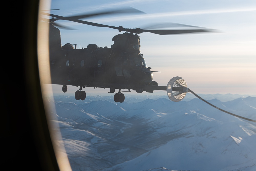 ARCTIC EDGE 24: 160th SOAR(A) Mid-air Refueling