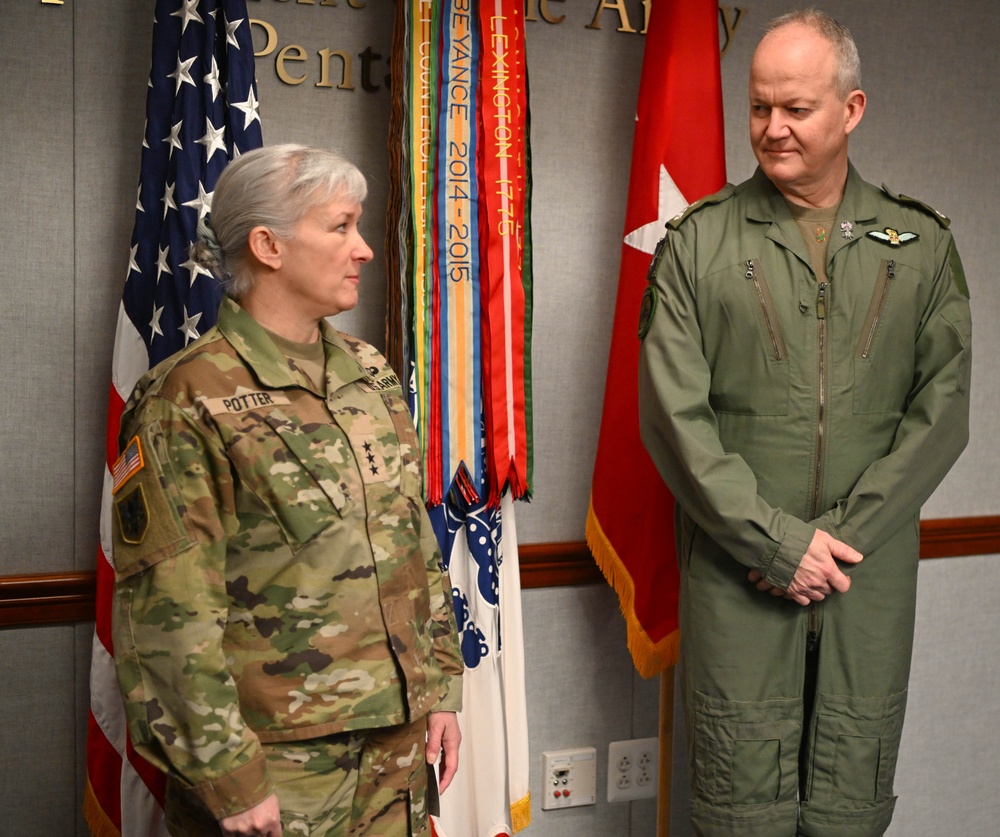 DAS Hosted LOM Award Ceremony Brig Gen Paul Tennant