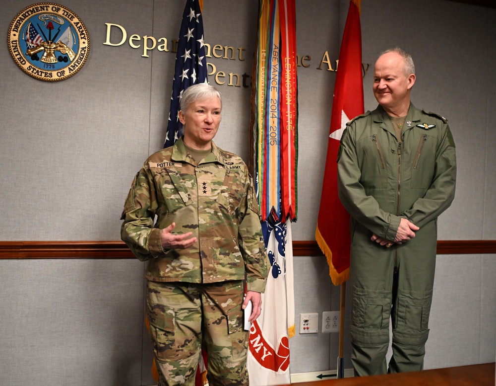 DAS Hosted LOM Award Ceremony Brig Gen Paul Tennant