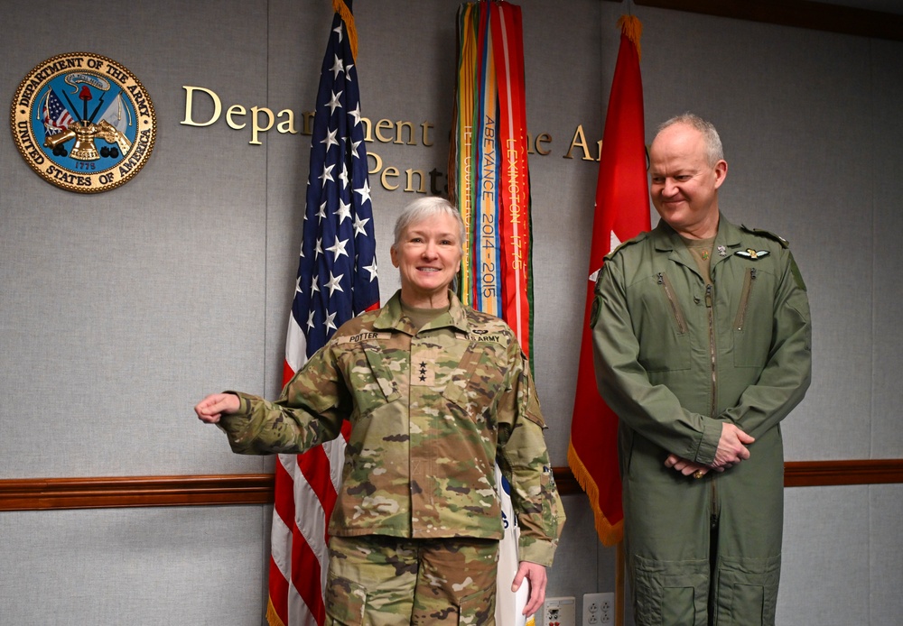 DAS Hosted LOM Award Ceremony Brig Gen Paul Tennant