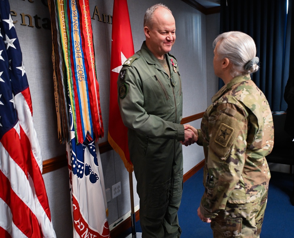 DAS Hosted LOM Award Ceremony Brig Gen Paul Tennant