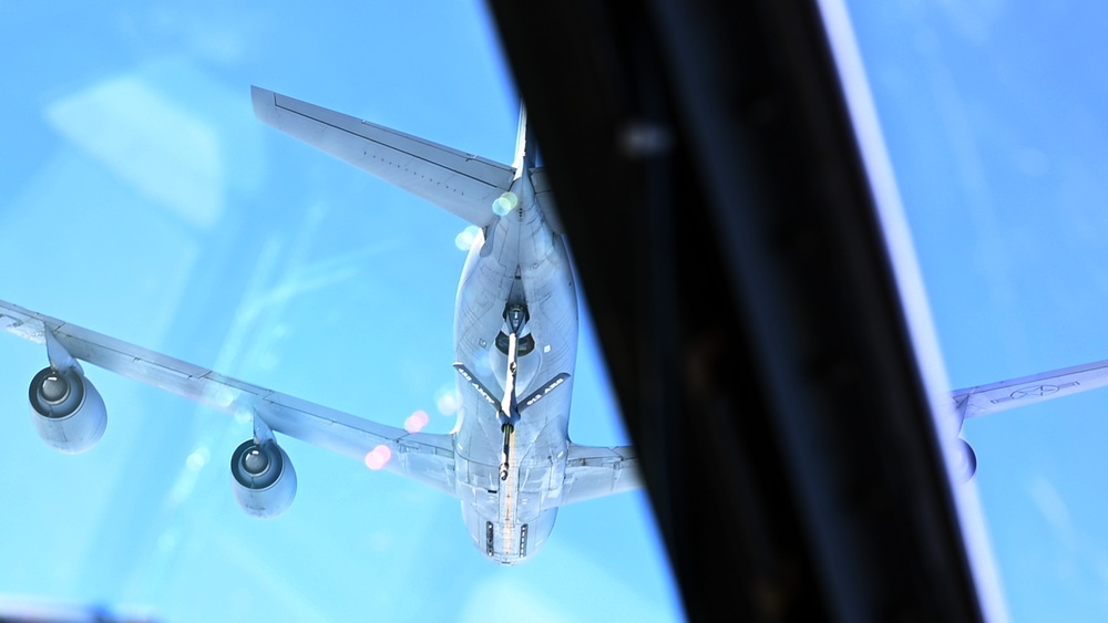 326th Airlift Squadron refuels over the Pacific