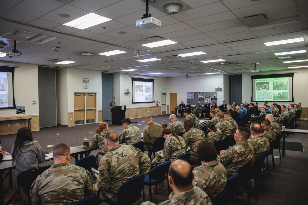 National Guard, Emergency Management and Law Enforcement share planning considerations during roundtable