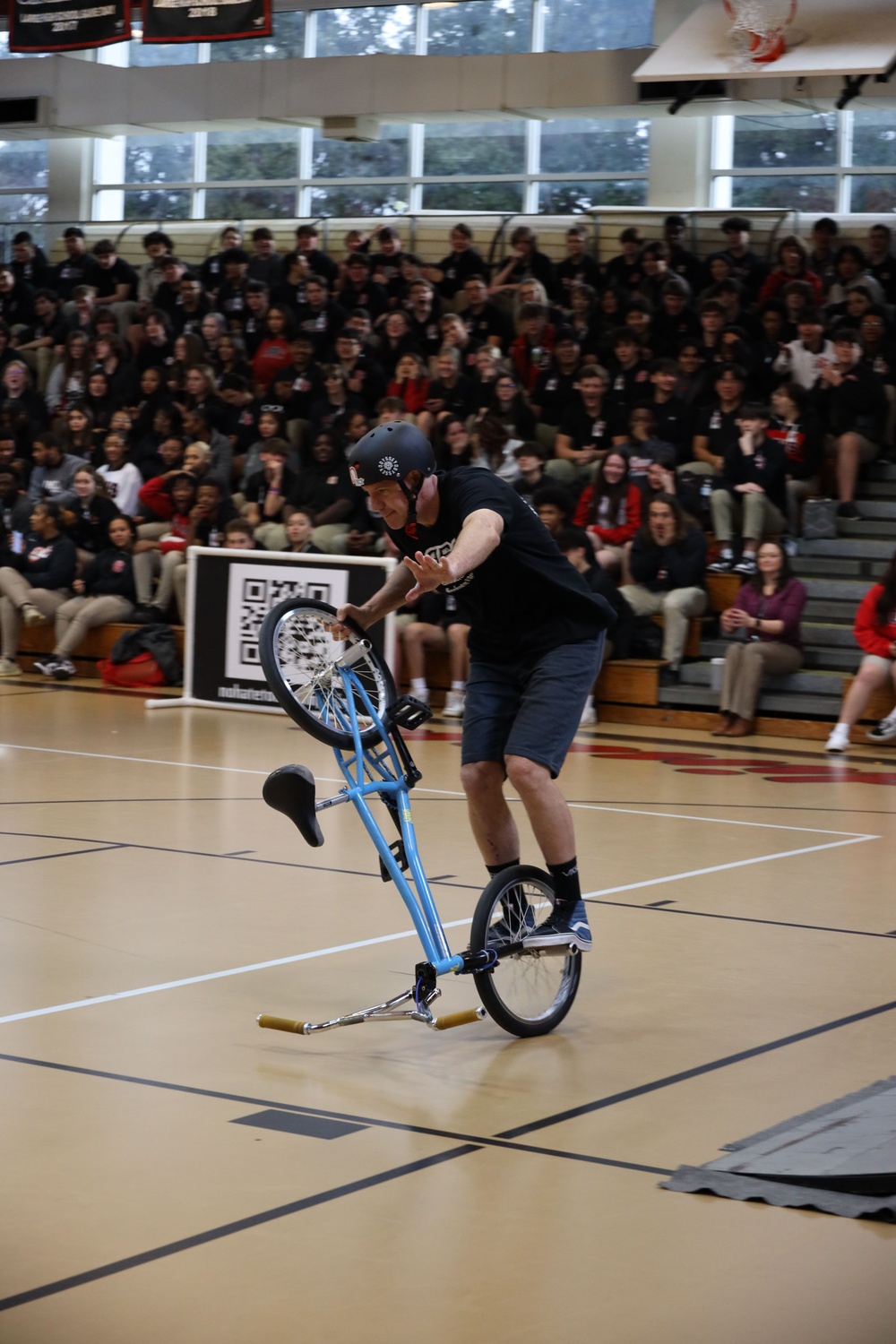Pedaling Positivity: No Hate ASA Tour Visits Schools Across Louisiana With Marines